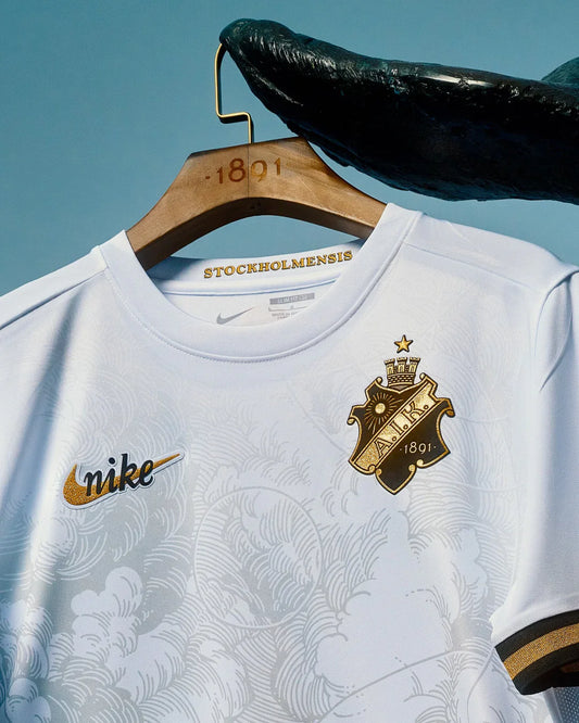 Maillot AIK Fotboll Stockholm Royal Edition Blanc (ÉDITION LIMITÉE) Homme - vue 2