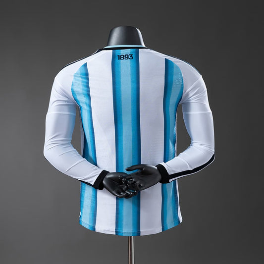 Maillot Argentine Domicile Homme Manches Longues Coupe du Monde 2026 - vue 2