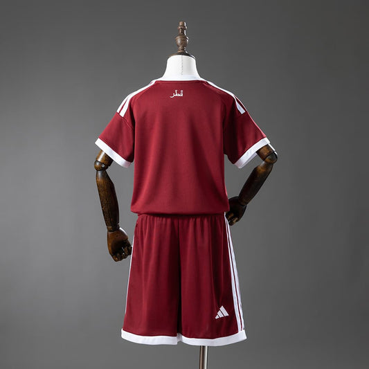 Kit Enfant Qatar Domicile Coupe du Monde 2026 - vue 2