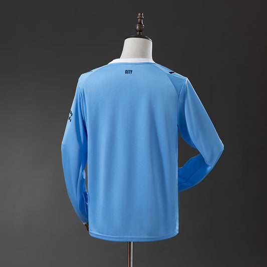 Maillot Manchester City Domicile Homme Manches Longues 25/26 - vue 2