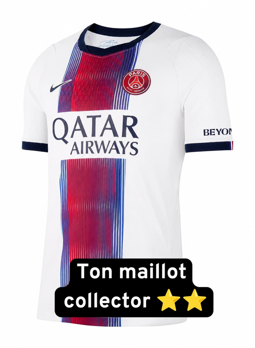 Maillot Paris SG 2 étoiles Homme Extérieur Collector 26/27 - vue 1