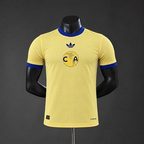 Maillot Club América Homme 110e Anniversaire Jaune 26/27, vue de face