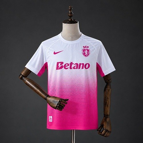 Maillot Sporting CP Homme Édition Spéciale Octobre Rose 26/27, vue de face