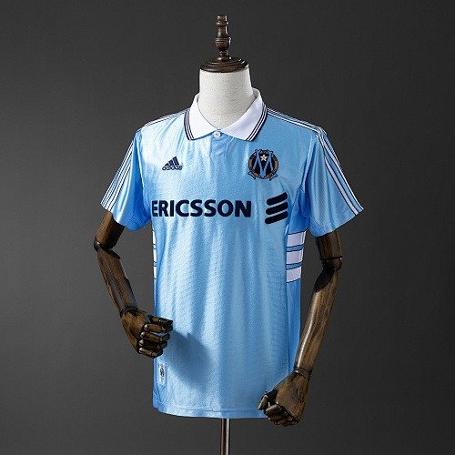Maillot Olympique Marseille OM Homme Extérieur Rétro 98/99 — face