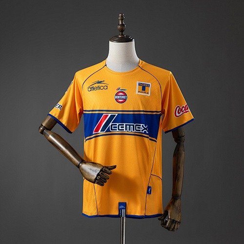Maillot Tigres UANL Homme Domicile Rétro 05/06 — face