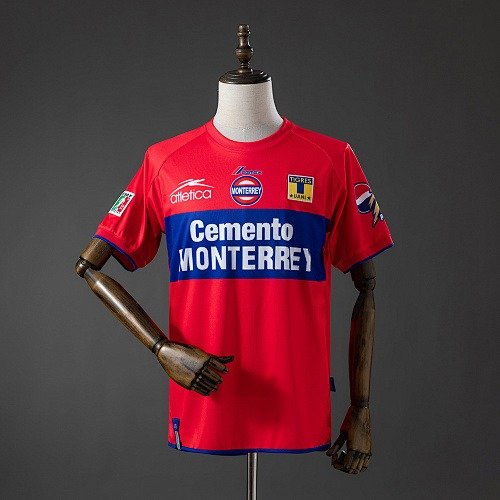 Maillot Tigres UANL Homme Extérieur Rétro 01/02 — face