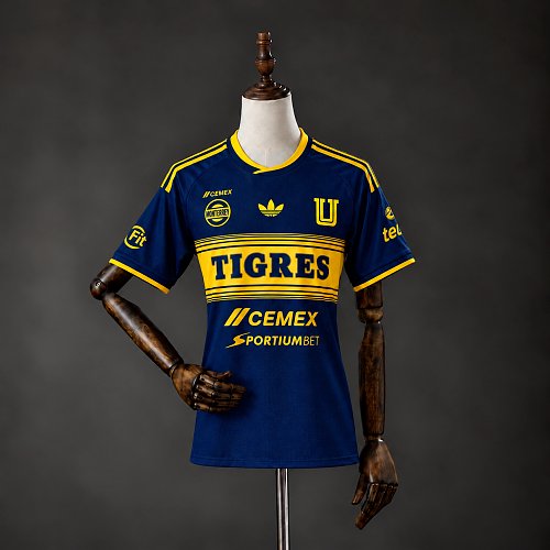 Maillot Tigres UANL Femme Bleu 26/27 — face