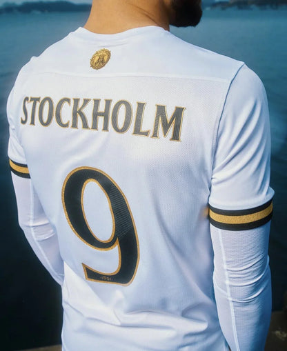 Maillot AIK Fotboll Stockholm Royal Edition Blanc (ÉDITION LIMITÉE) Homme - vue 4