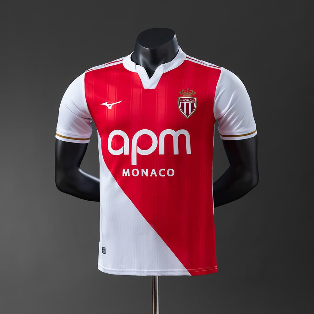 Maillot AS Monaco Homme Domicile 25/26 - vue 1