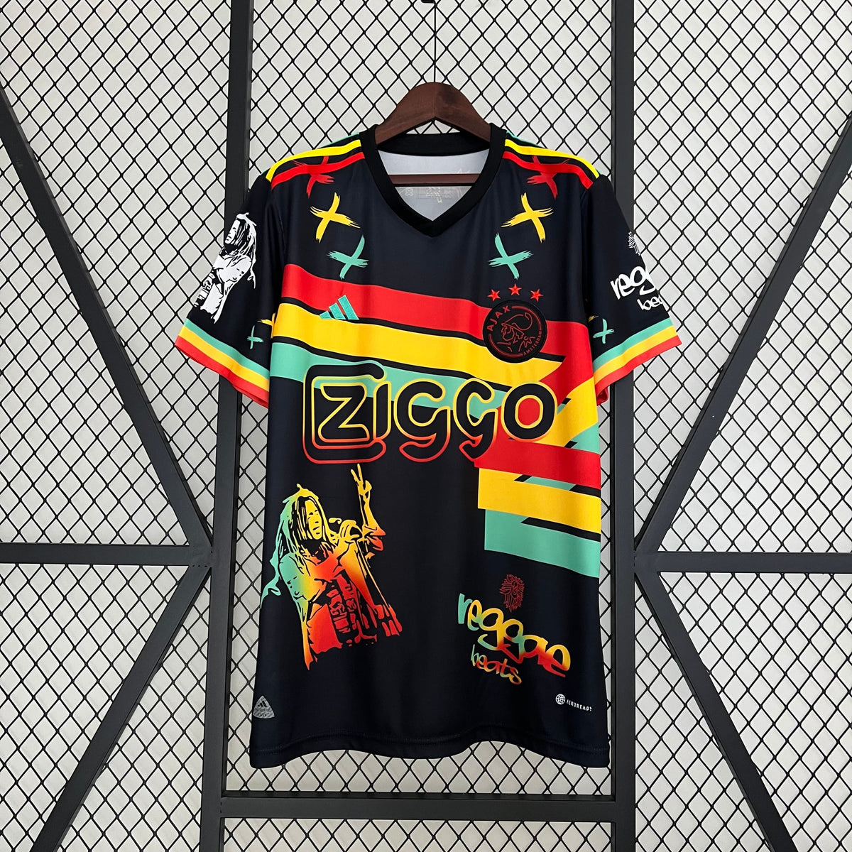 Maillot Ajax Amsterdam Édition Spéciale Bob Marley Classic Homme 25/26 - vue 1