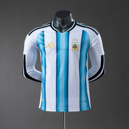Maillot Argentine Domicile Homme Manches Longues Coupe du Monde 2026 - vue 1