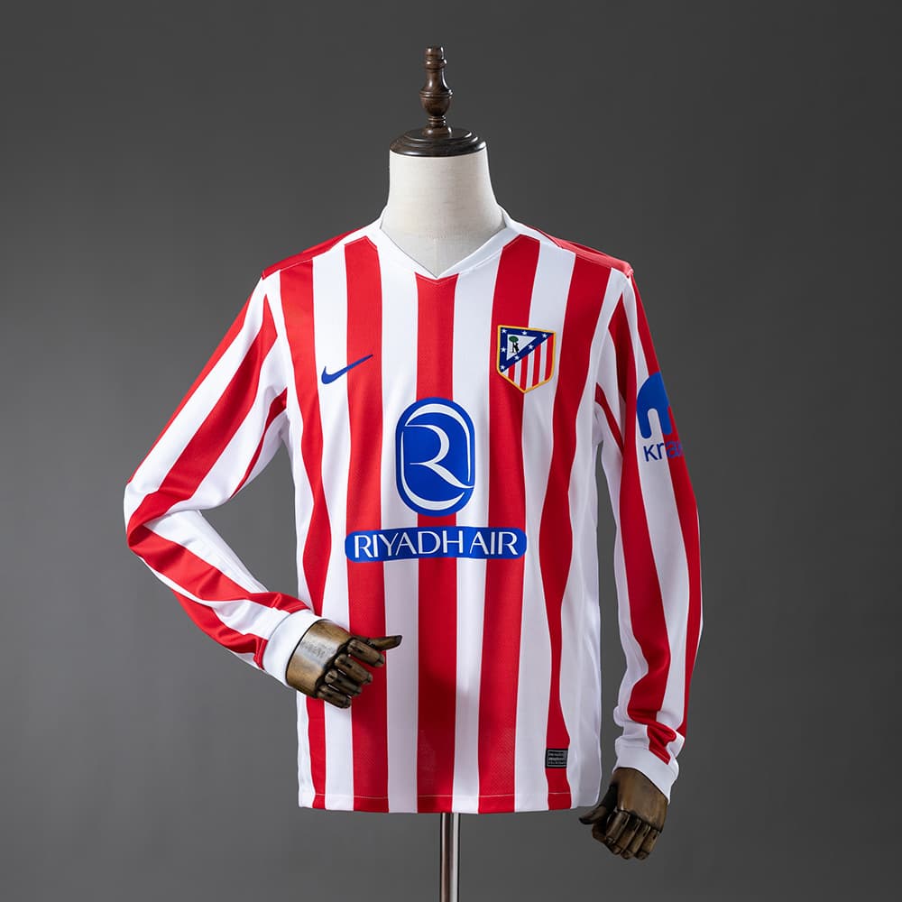 Maillot Atlético Madrid Domicile Homme Manches Longues 25/26 - vue 1