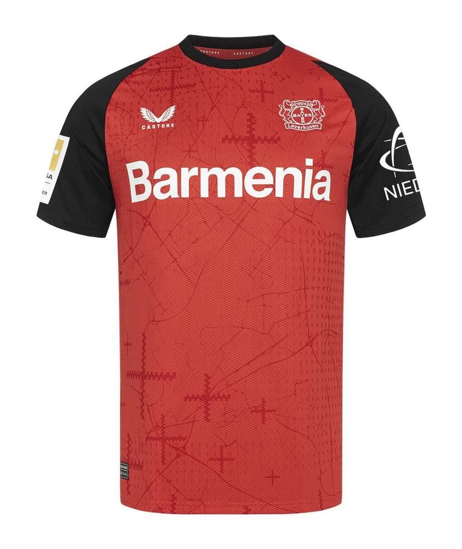 Maillot Bayer Leverkusen Domicile Homme 2024/25