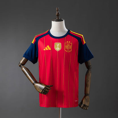 Maillot Espagne 2 étoiles Homme Domicile Coupe du Monde 2026 - vue 1