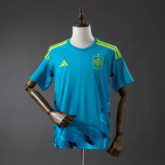 Maillot Espagne Gardien Bleu Homme Coupe du Monde 2026 - vue 1