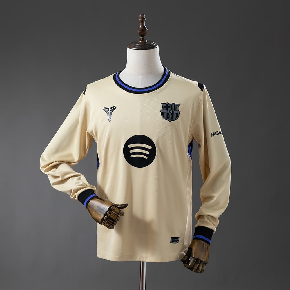 Maillot FC Barcelone Extérieur Homme Manches Longues 25/26 - vue 1