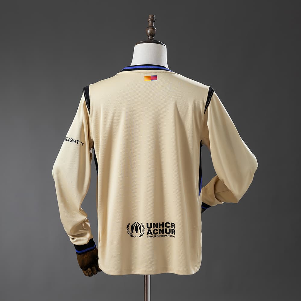 Maillot FC Barcelone Extérieur Homme Manches Longues 25/26 - vue 2