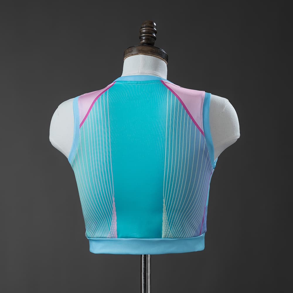 Maillot FC Barcelone Femme Crop Top Concept Bleu 25/26 - vue 2