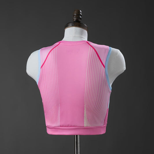 Maillot FC Barcelone Femme Crop Top Concept Rose 25/26 - vue 2