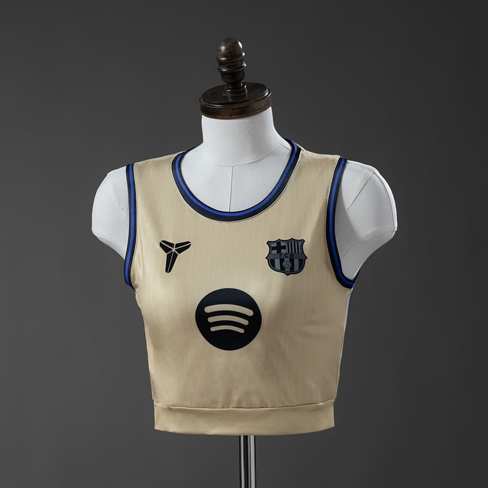 Maillot FC Barcelone Femme Crop Top Extérieur 25/26 - vue 1