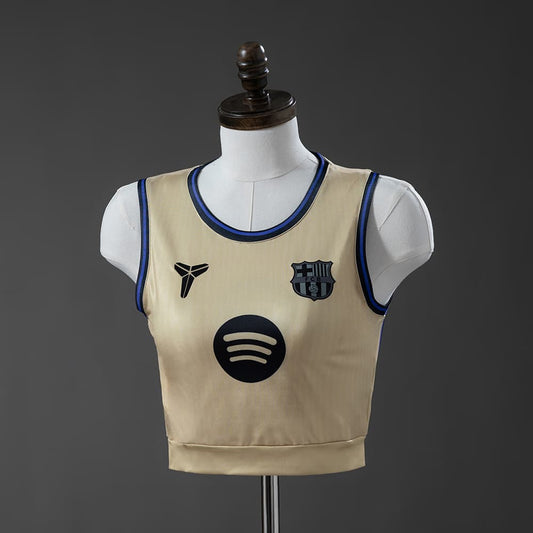 Maillot FC Barcelone Femme Crop Top Extérieur 25/26 - vue 1