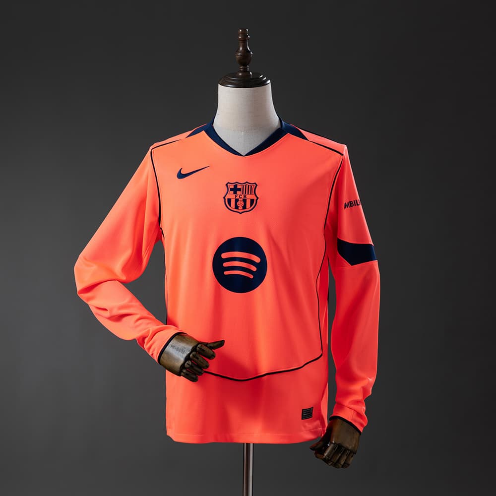 Maillot FC Barcelone Third Homme Manches Longues 25/26 - vue 1