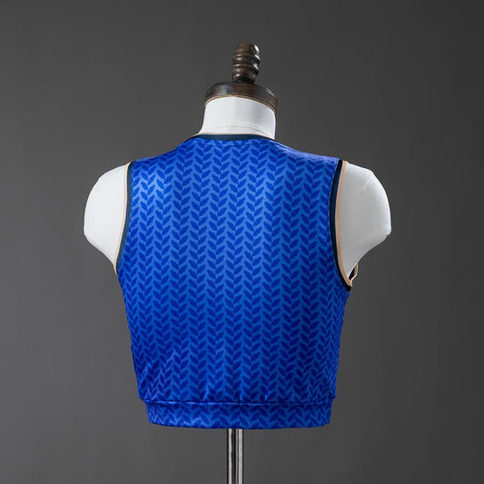 Maillot Italie Femme Crop Tank Top Domicile Coupe du Monde 2026 - vue 2