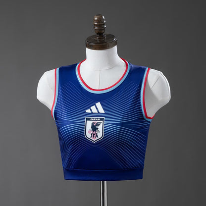 Maillot Japon Femme Crop Top Domicile Coupe du Monde 2026 - vue 1
