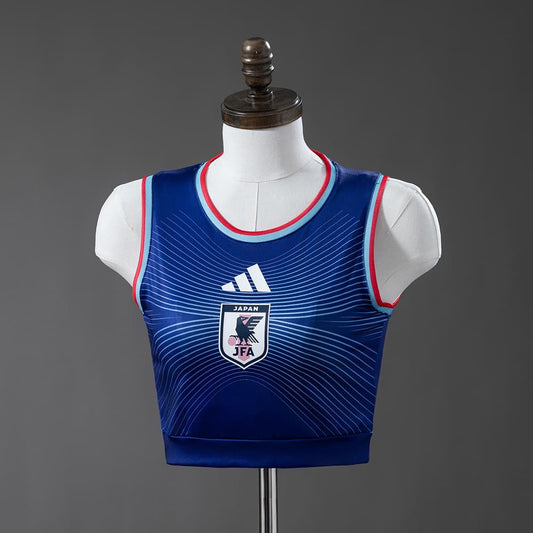 Maillot Japon Femme Crop Top Domicile Coupe du Monde 2026 - vue 1