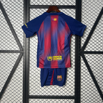 KIT Enfant FC Barcelone Domicile 25/26 - vue 3