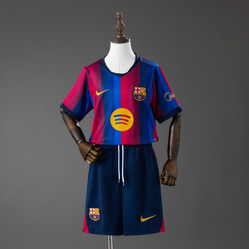 KIT Enfant FC Barcelone Domicile 26/27 - vue 1