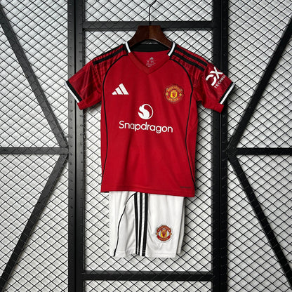 KIT Enfant Manchester United Domicile 25/26 - vue 1