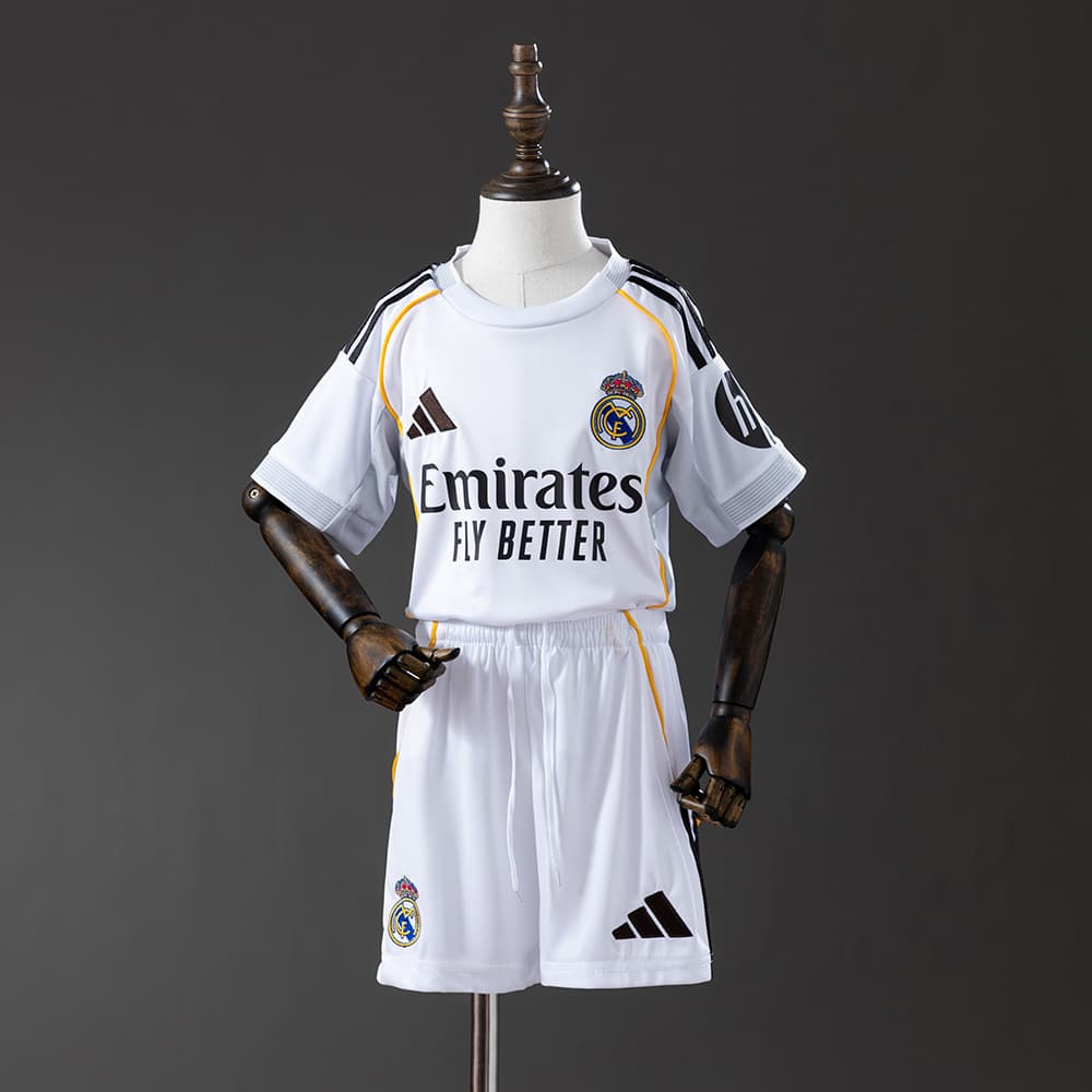 KIT Enfant Real Madrid Domicile 25/26 - vue 1
