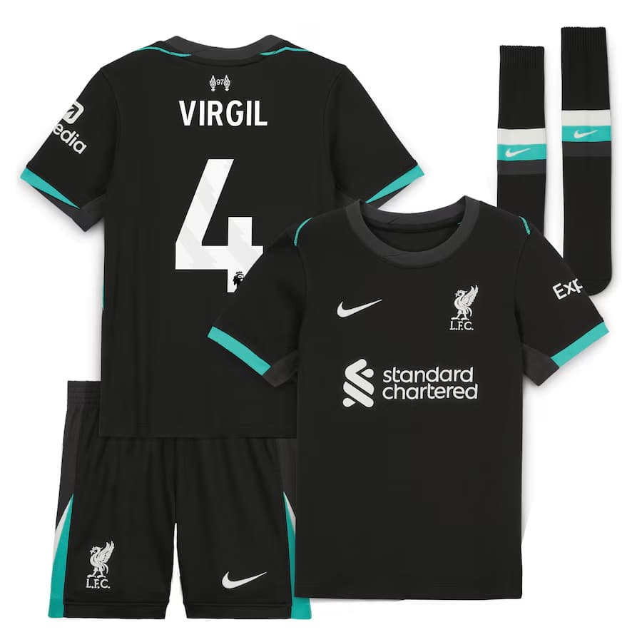 KIT Liverpool Extérieur Enfant 2024/25