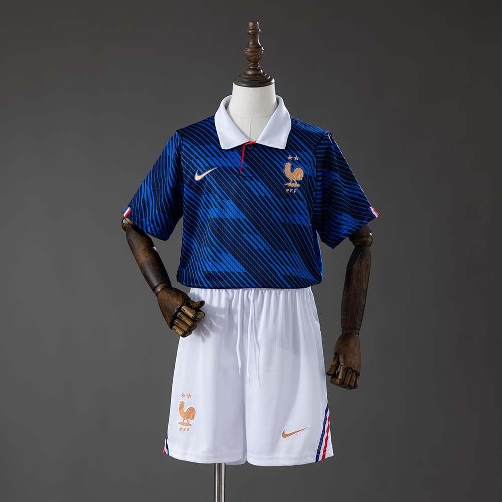 Kit Enfant Équipe de France Domicile Coupe du Monde 2026 - vue 1