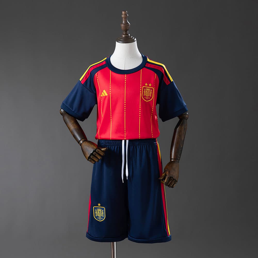 Kit Enfant Espagne 2 étoiles Domicile Coupe du Monde 2026 - vue 1