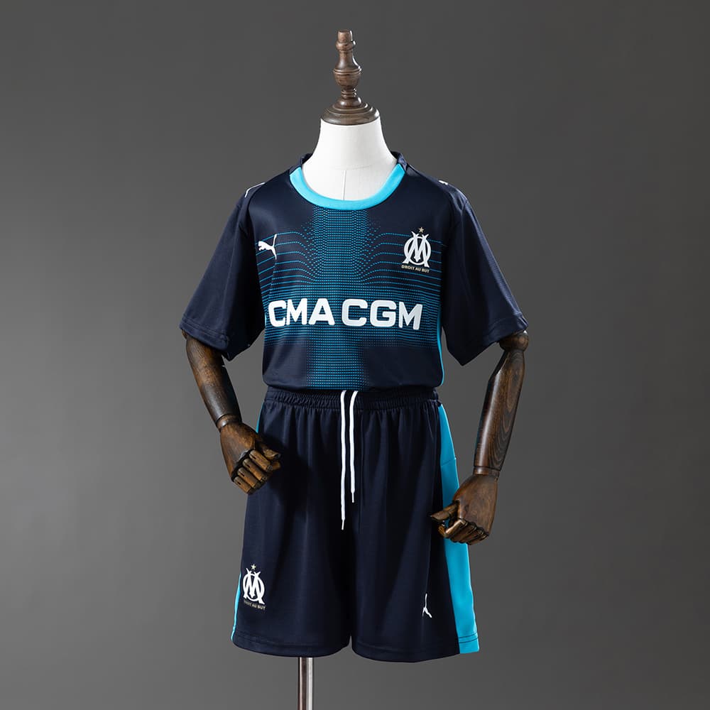 Kit Enfant Olympique Marseille OM Extérieur 25/26 - vue 1