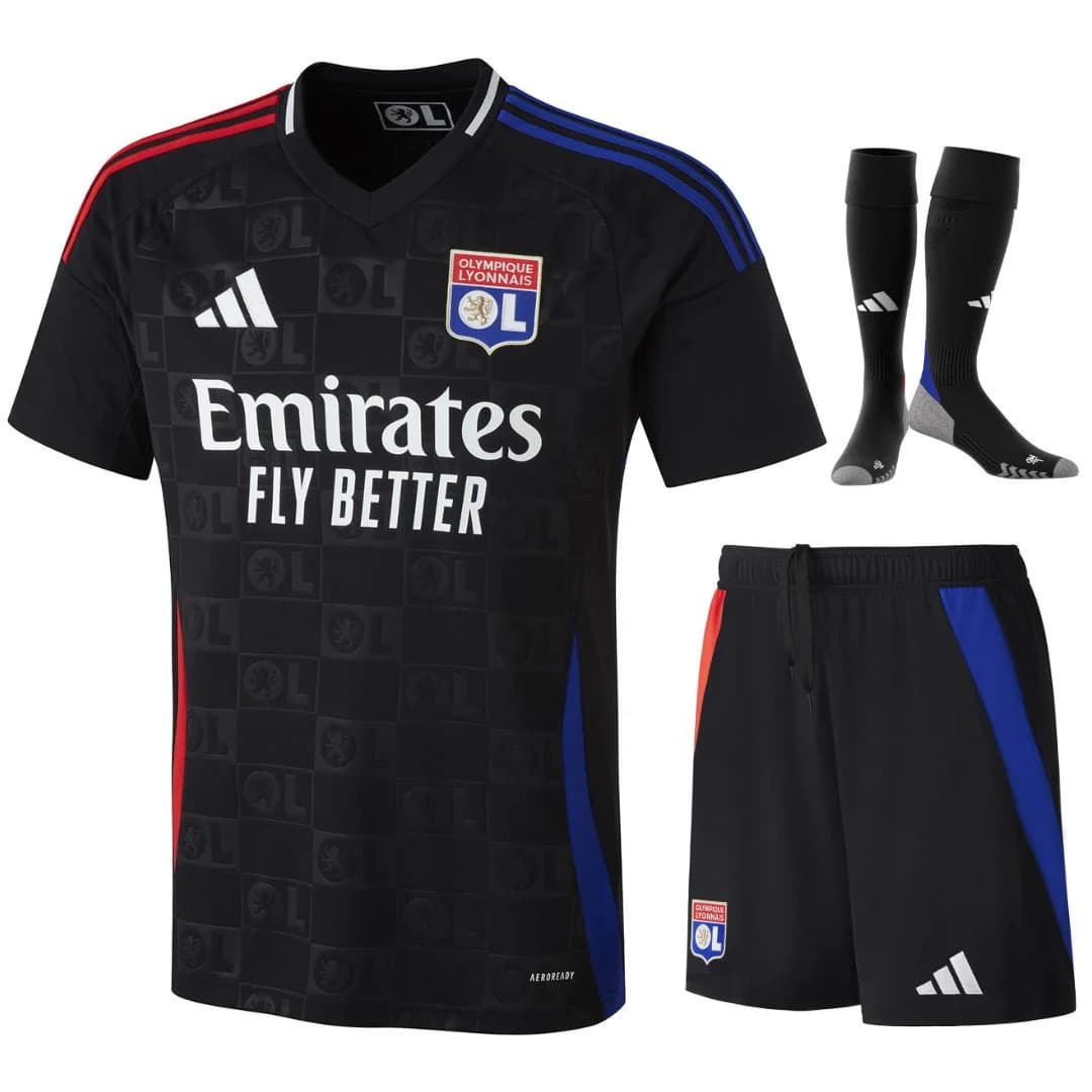 KIT Olympique Lyonnais (Lyon - OL) Extérieur Enfant 2024/25