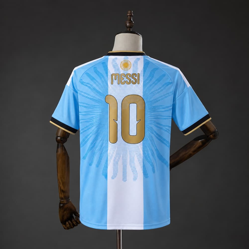 Maillot Argentine Messi Dernier Match 2026 – Farewell GOAT