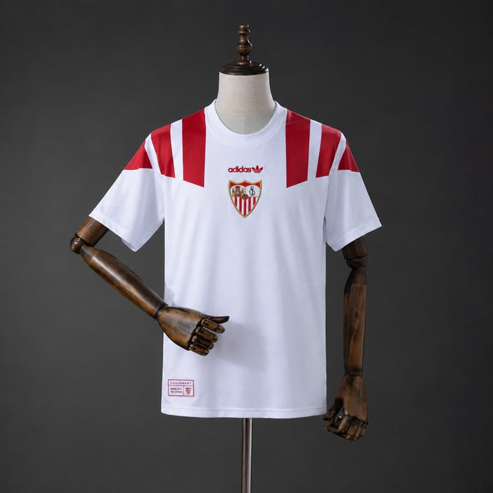 Maillot FC Séville EQT Homme Retro LFSTLR Blanc 26/27 - vue 1