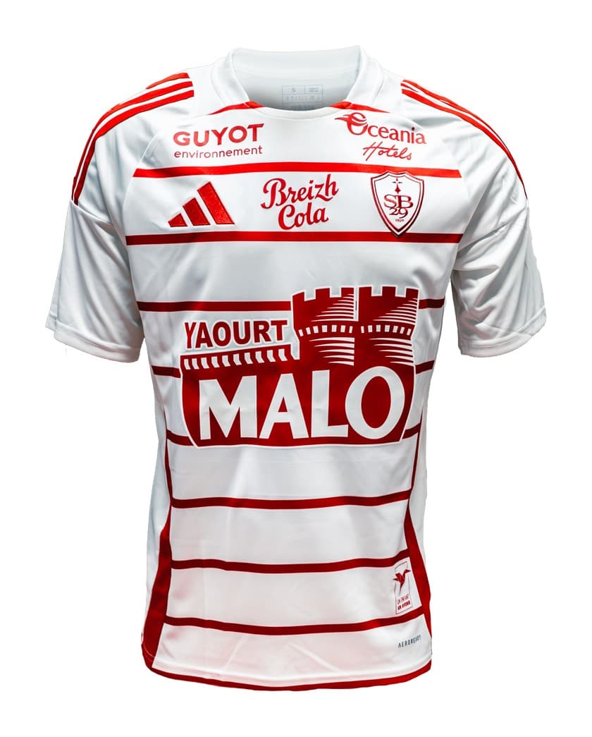 Maillot Stade Brestois Extérieur Homme 2024/25