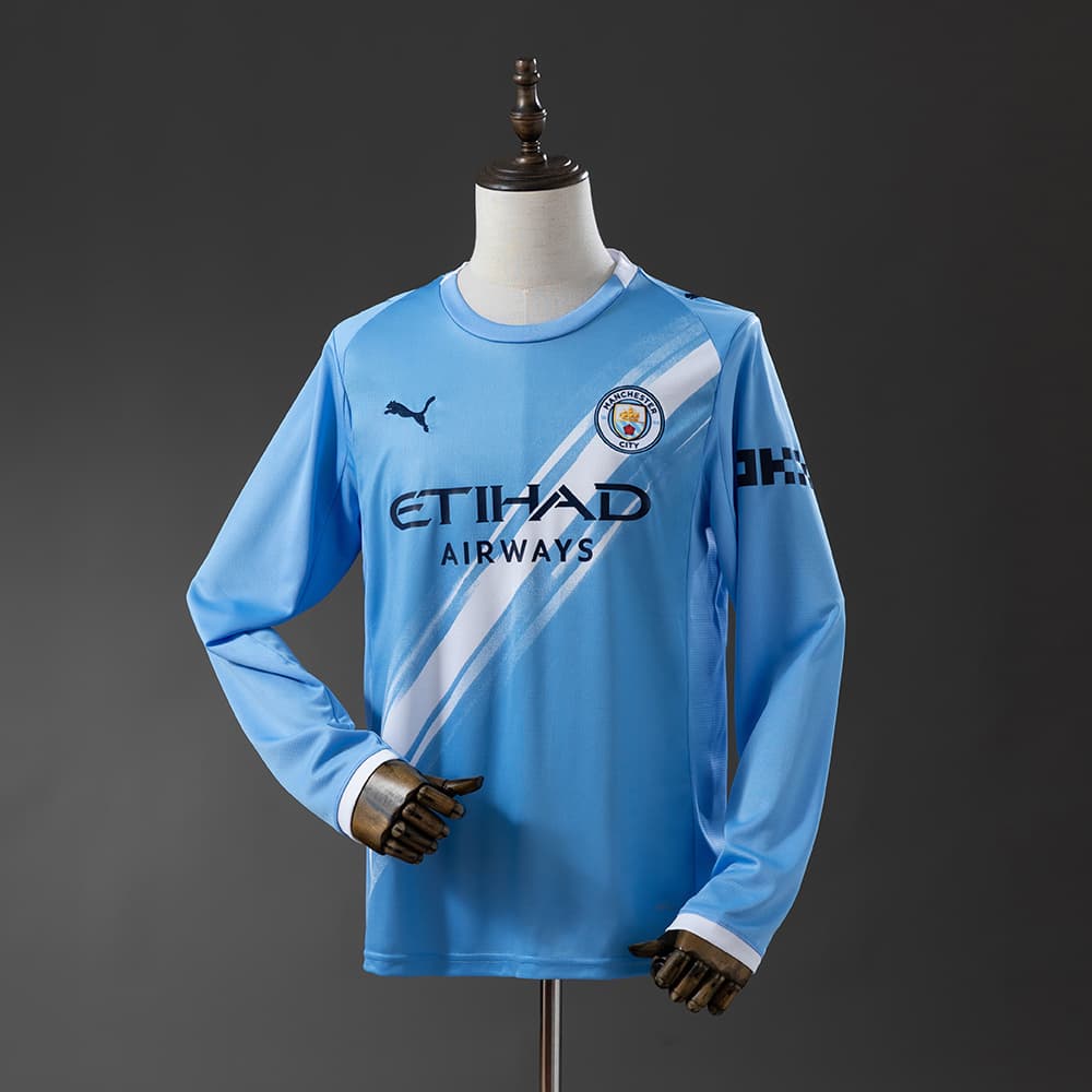 Maillot Manchester City Domicile Homme Manches Longues 25/26 - vue 1
