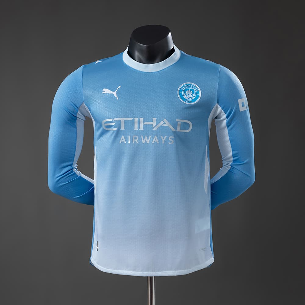 Maillot Manchester City Domicile Homme Manches Longues 26/27 - vue 1