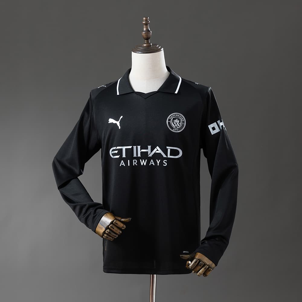 Maillot Manchester City Extérieur Homme Manches Longues 25/26 - vue 1