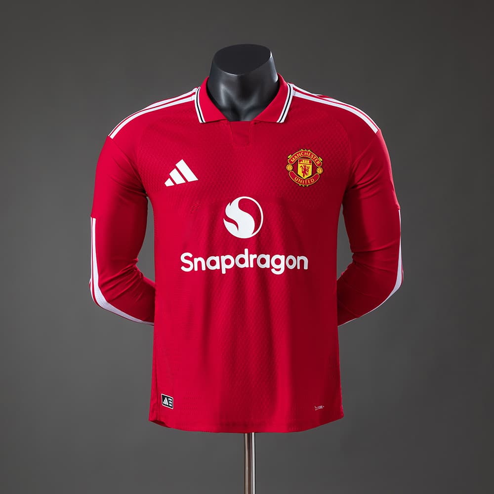 Maillot Manchester United Domicile Homme Manches Longues 26/27 - vue 1