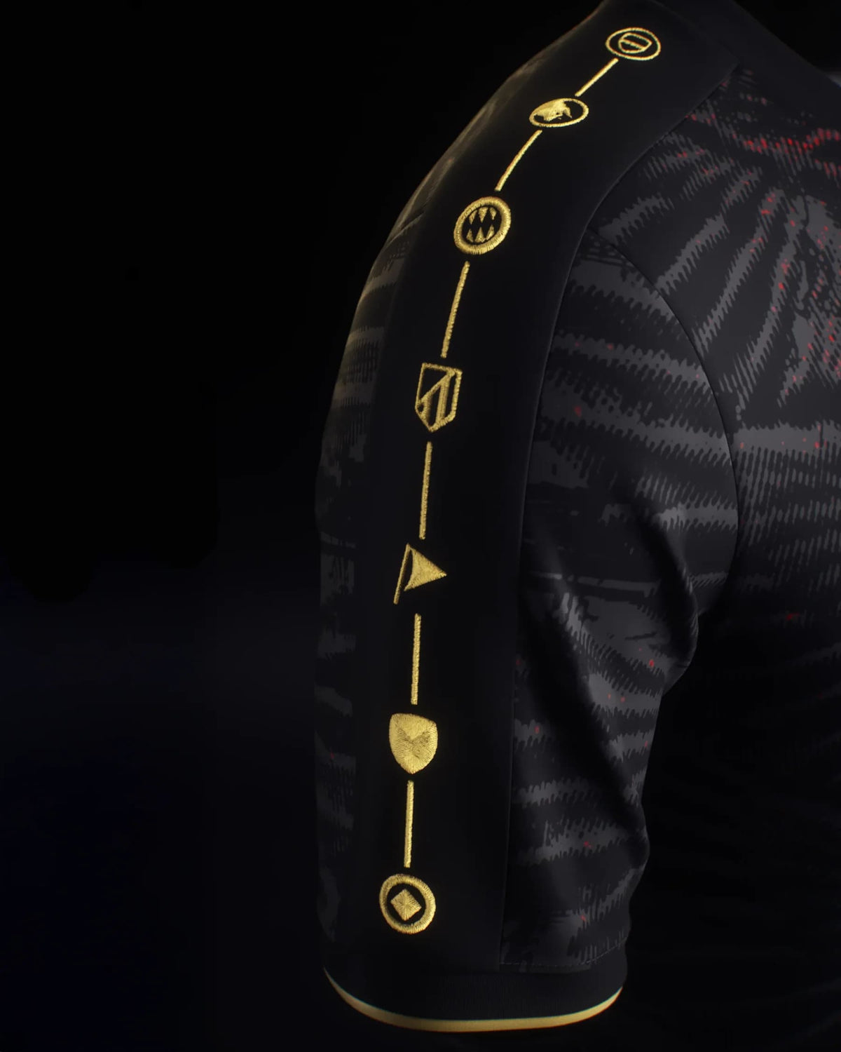 Maillot The Parisians Noir Édition Limitée Homme 25/26 - vue 5