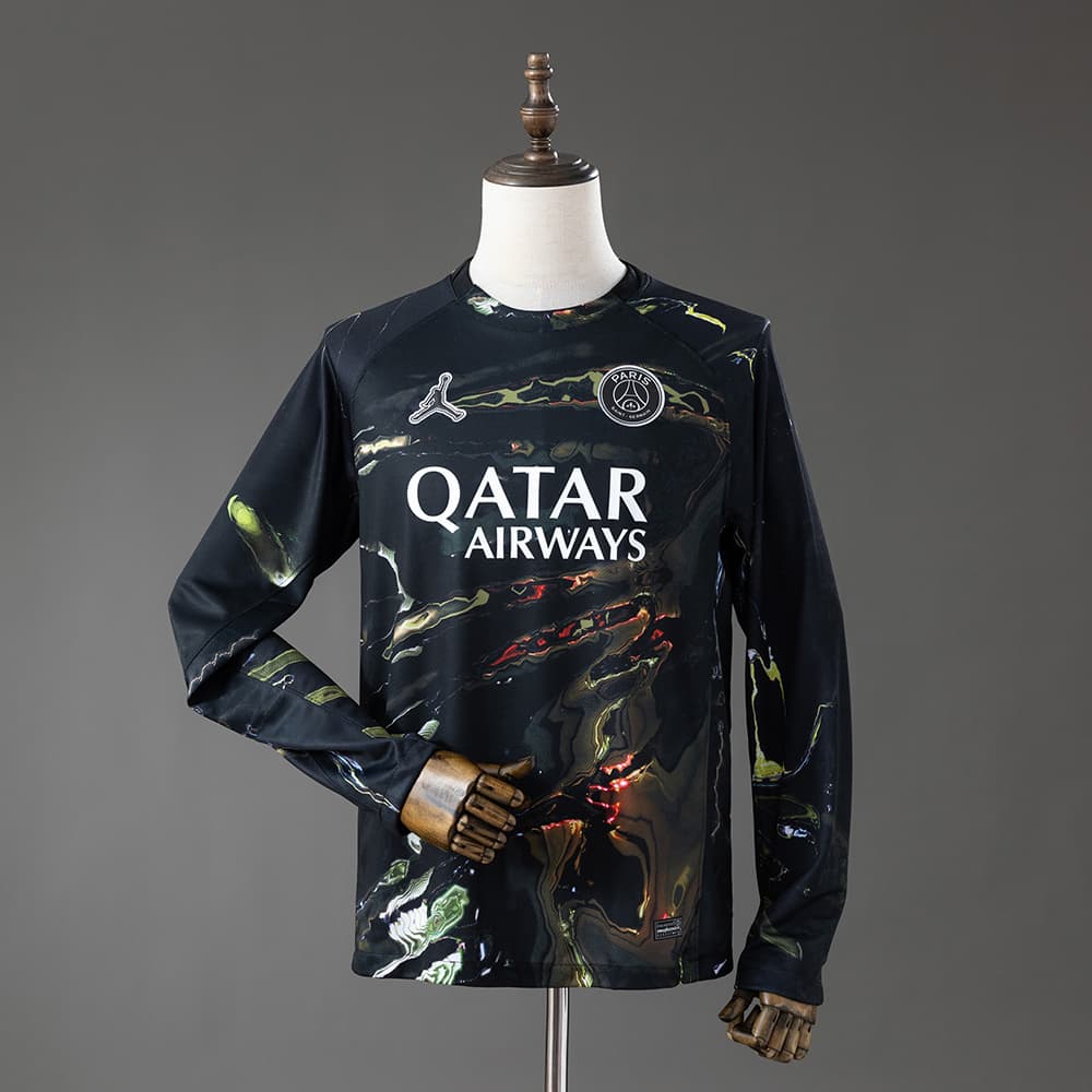 Maillot Paris SG Homme Night Edition Fourth Manches Longues 25/26 - vue 1