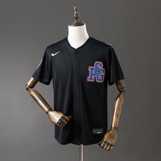 Maillot Paris SG x MLB Noir Édition Limitée Homme 25/26 - vue 1
