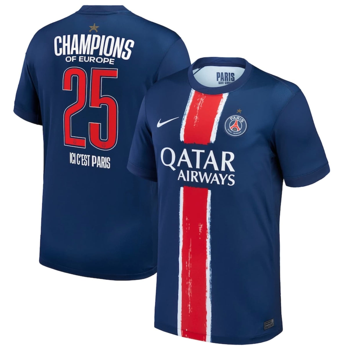 Maillot Paris SG 1 étoile Homme Collector 24/25 - vue 1