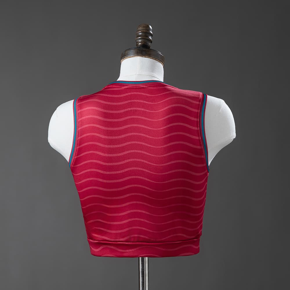Maillot Portugal Femme Crop Top Domicile Coupe du Monde 2026 - vue 2